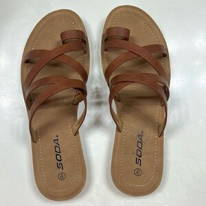 Soda sandals size 9. Never worn. New w/o tags. $20